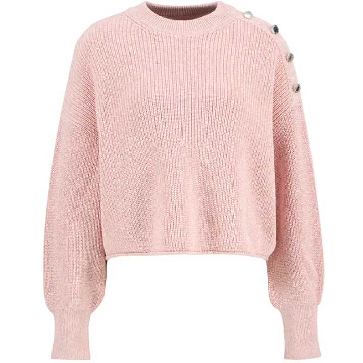 Barbour International Womens Jumper Alexis Knitted Desert Pink