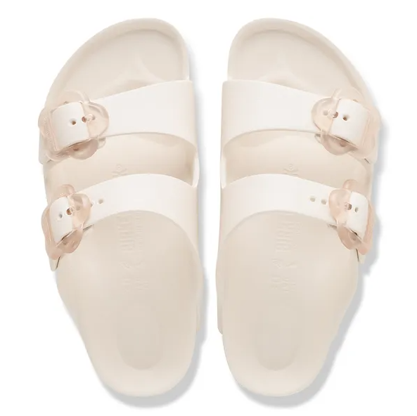 Birkenstock Girls Sandal Arizona Flower EVA Eggshell