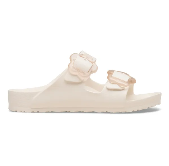 Birkenstock Girls Sandal Arizona Flower EVA Eggshell