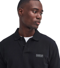 Barbour International Mens Polo Essential Black