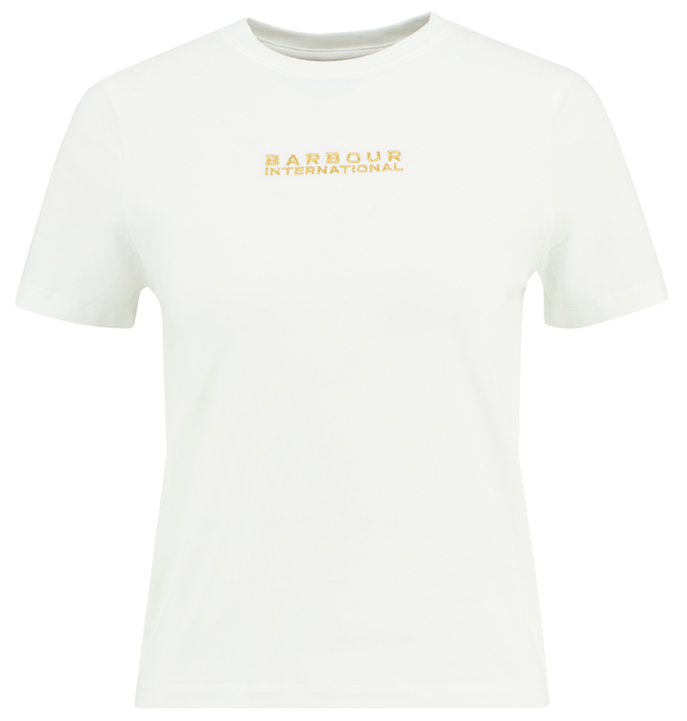 Barbour International Womens T-Shirt Devin White