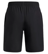 Under Armour Boys Shorts Tech Woven Wordmark Black/Venom Red