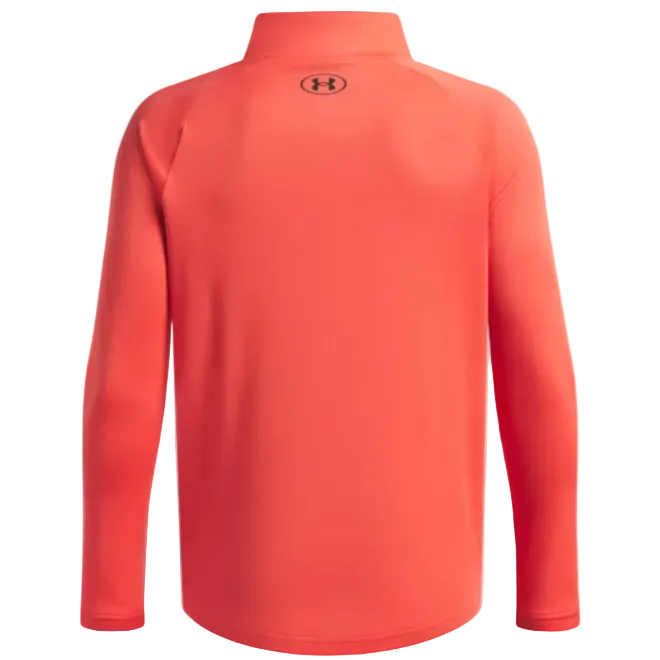 Under Armour Boys Half Zip Tech 2.0 Venom Red/Black