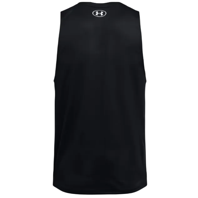 Under Armour Mens Tank Top Tech Black/White