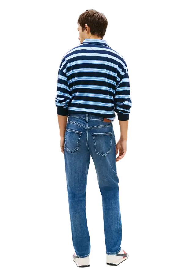 Tommy Jeans Mens Scanton Slim Jeans Denim Blue