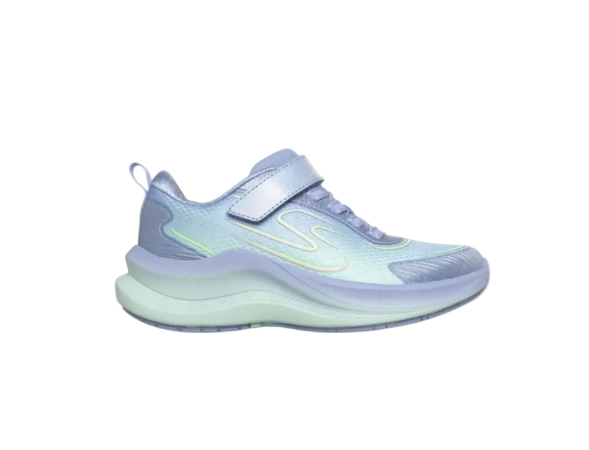 Skechers Girls Trainers Max Cushioning Ascend-Smoothie Pack Light Blue/Multi
