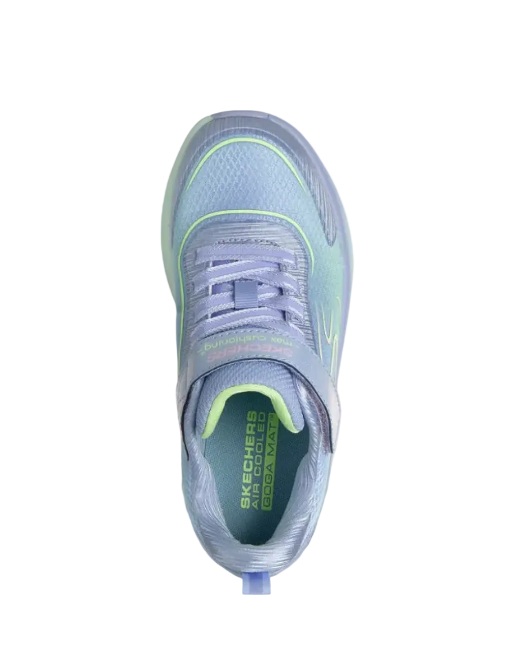 Skechers Girls Trainers Max Cushioning Ascend-Smoothie Pack Light Blue/Multi