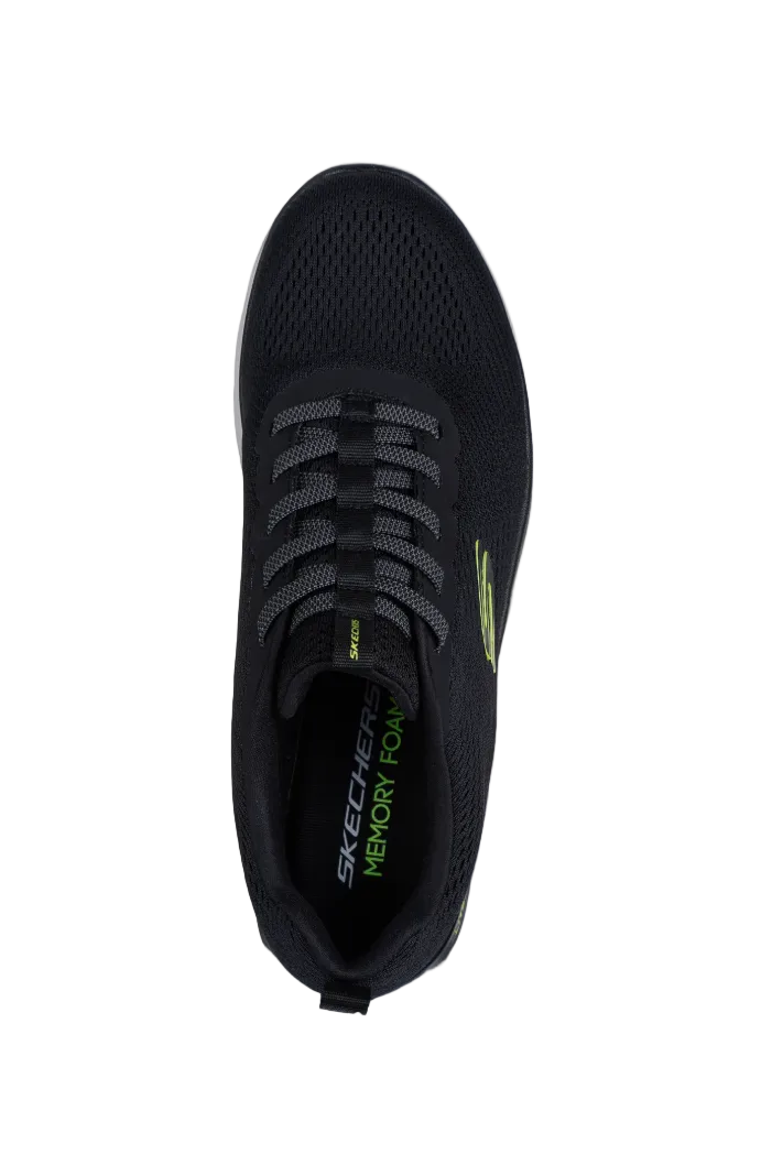 Skechers Mens Trainer Summits-Eckler Black/Lime