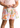 Mayoral Girls Printed Pleated Skirt Trousers Blossom