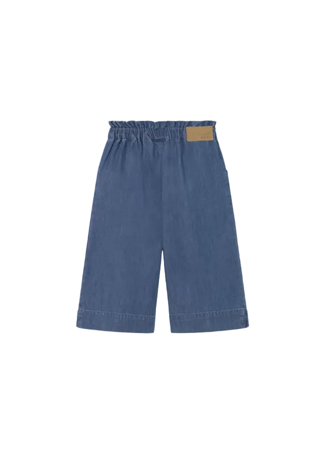 Mayoral Girls Long Flowy Trousers Dark