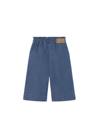 Mayoral Girls Long Flowy Trousers Dark