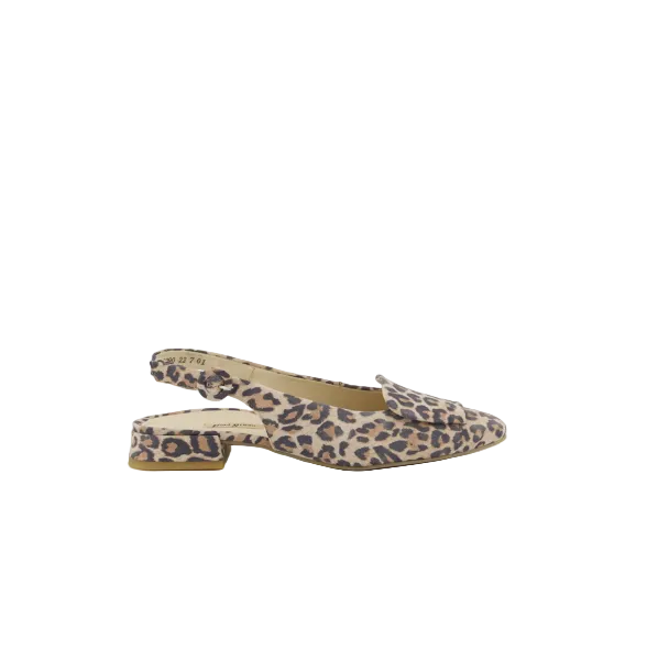Paul Green Womens Shoe 6090-070 Leopardino Desert