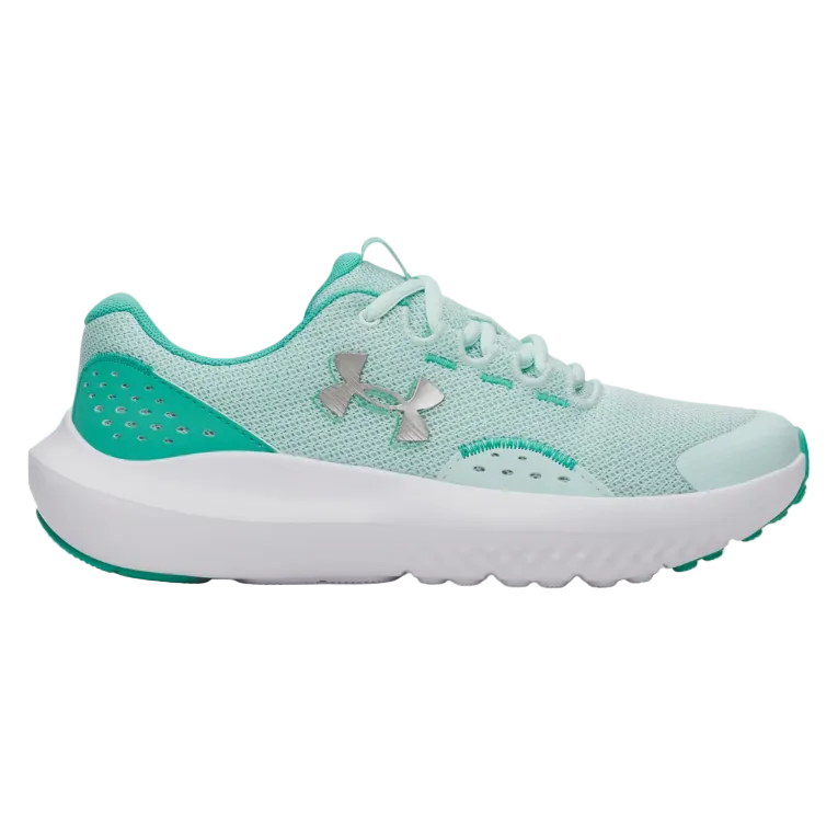 Under Armour Girls Trainer GGS Surge 4 Mint/Green/Silver