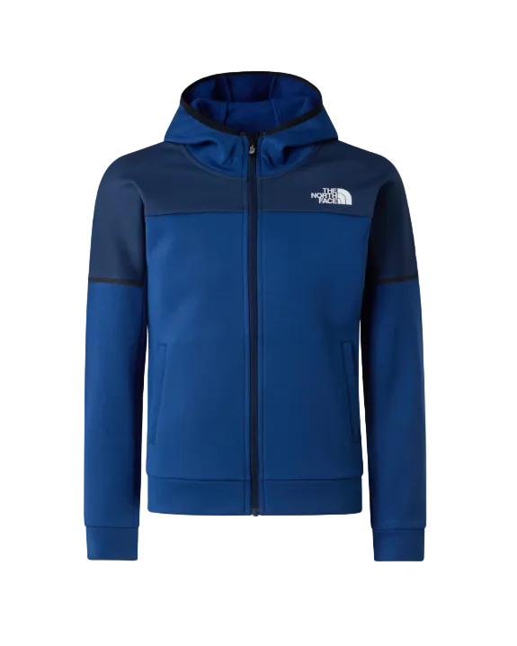 The North Face Boys Hoodie Mountain Athletics FZ Summit Navy/Estate Blue