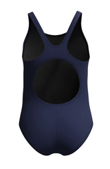 Speedo Girls Swimsuit Placement Muscleback Navy/Green