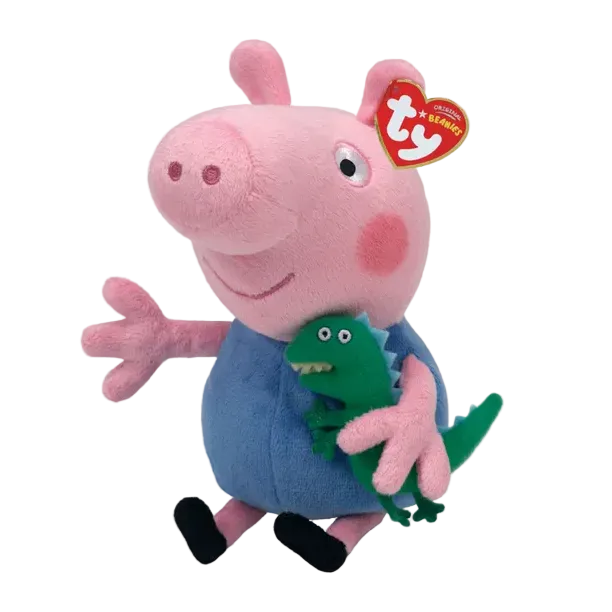 TY Beanie Babies George Pig Soft Toy