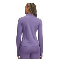 Under Armoour Womens Half Zip Purple Luxe/White
