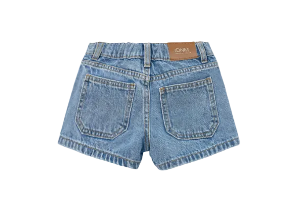 Mayoral girls' denim shorts with zip