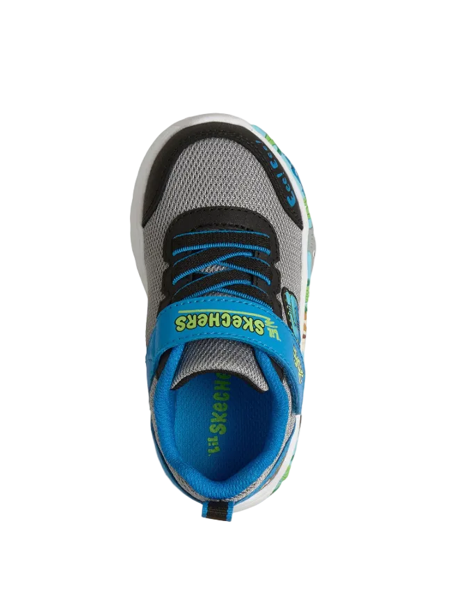 Skechers Boys Trainers Play Scene Grey/Multi