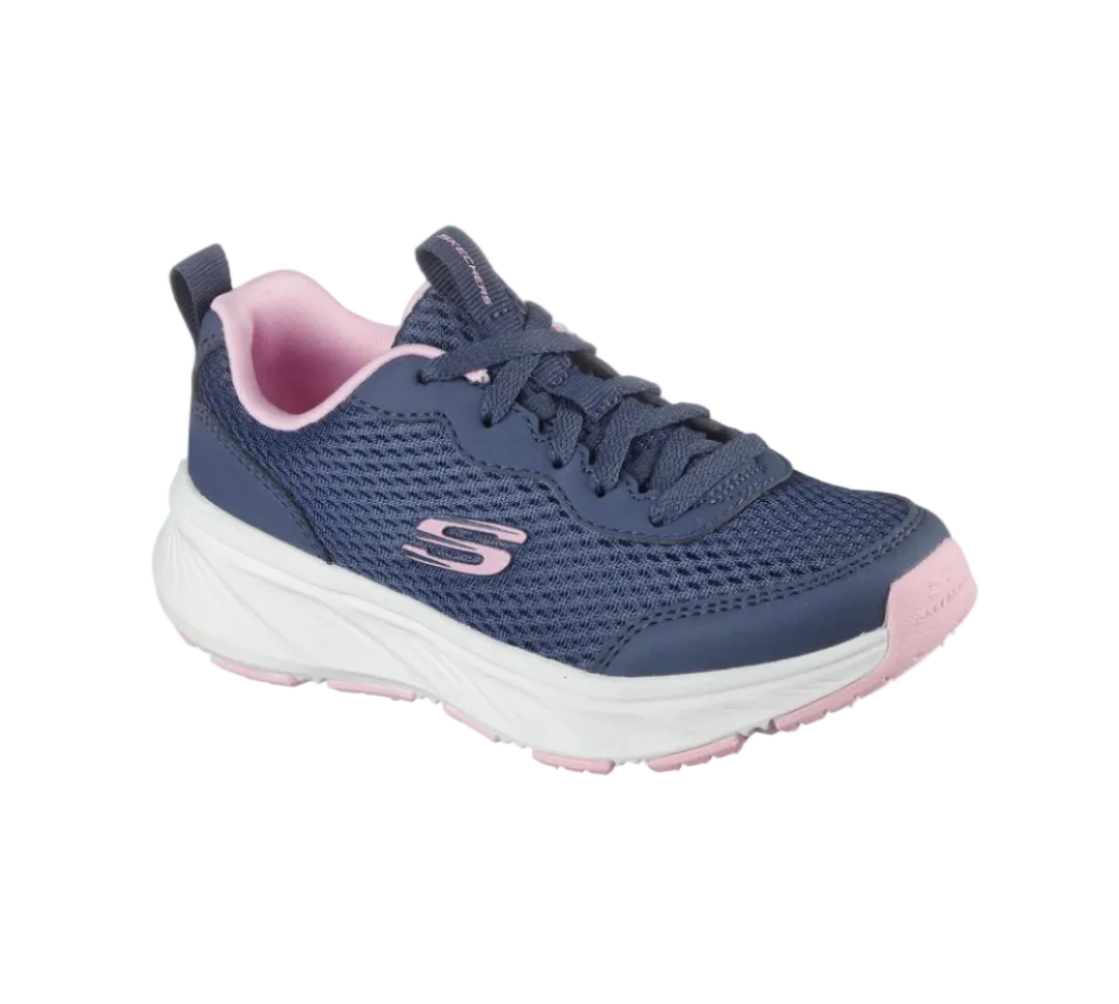 Skechers Girls Trainer Edgeride Navy/Lavender