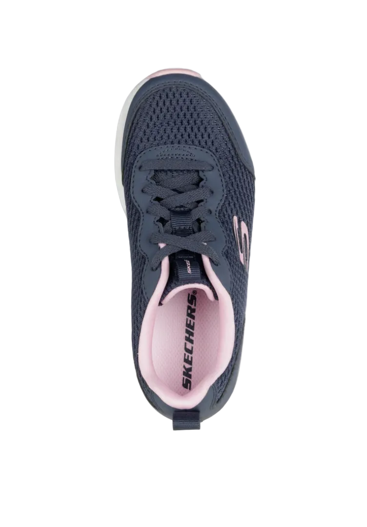 Skechers Girls Trainer Edgeride Navy/Lavender