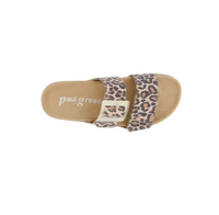 Paul Green Womens Sandal 6157-000 Leopardino Desert