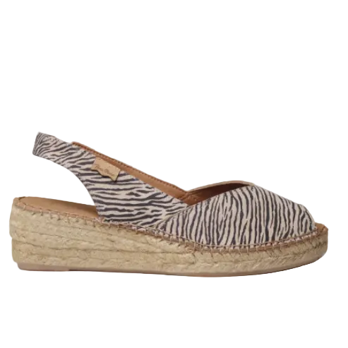 Toni Pons Womens Sandal Bernia Zebra