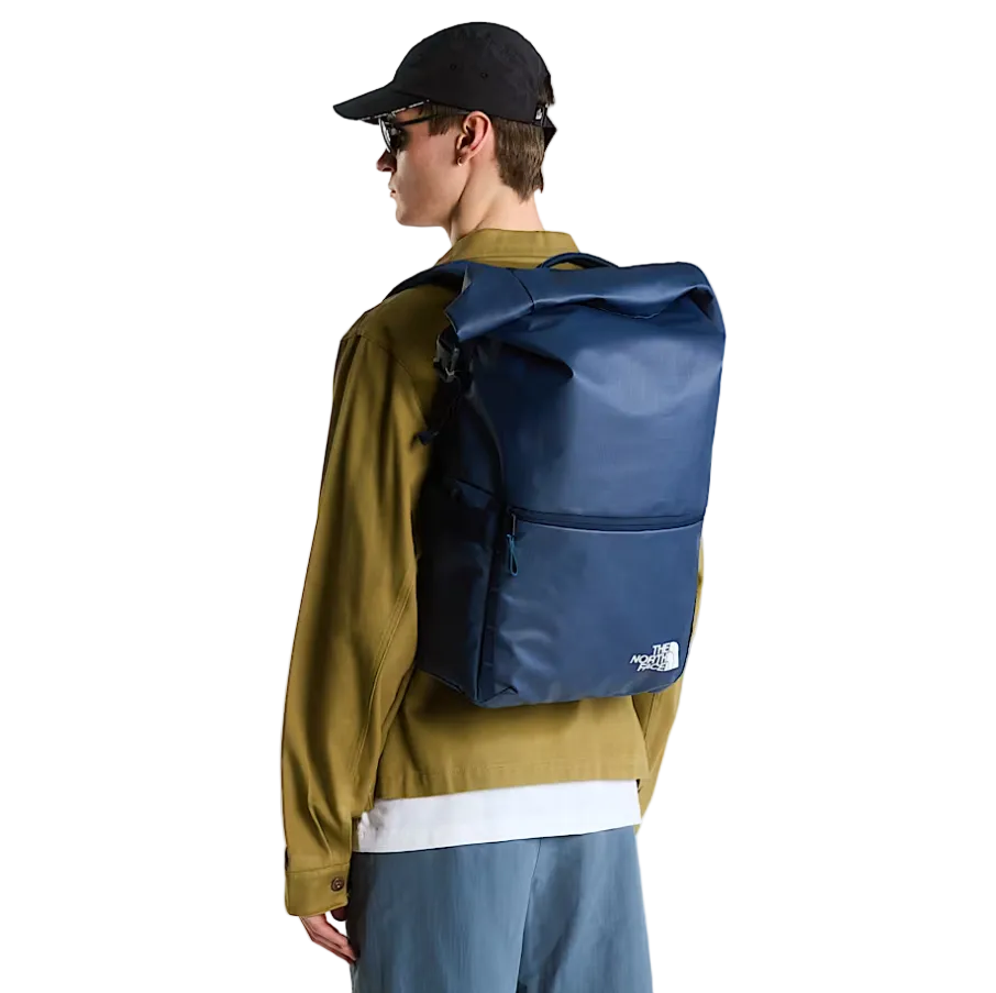 North Face Base Camp Voyager Rolltop Bag Shady Blue/Summit Navy