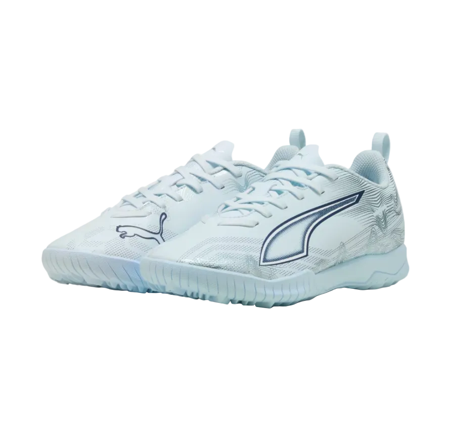 Puma Youth Football Boots Ultra 6 Play TT Jr Icy Blue-White-Blue Jewel