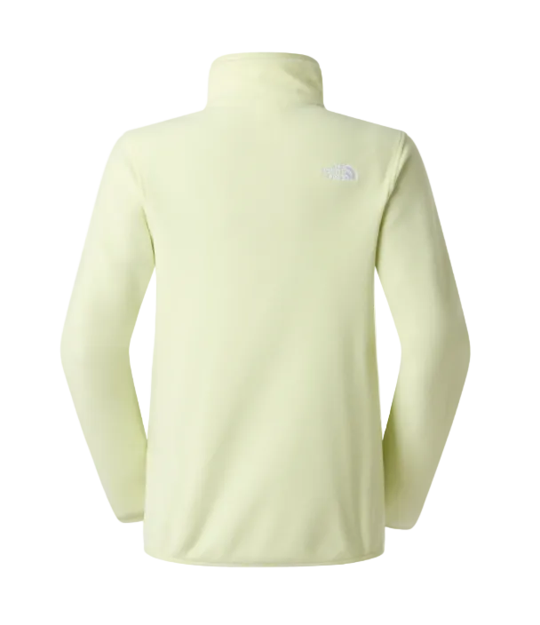 The North Face Womens Fleece 1/4 Zip Glacier Lemon Mist