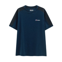 Berghaus Mens T-Shirt Farndale Tech Dark Blue/Black