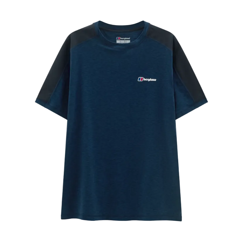 Berghaus Mens T-Shirt Farndale Tech Dark Blue/Black