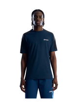Berghaus Mens T-Shirt Farndale Tech Dark Blue/Black