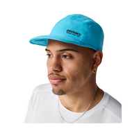Brooks Unisex Hat Lightweight Packable 2.0 Blazing Blue/White