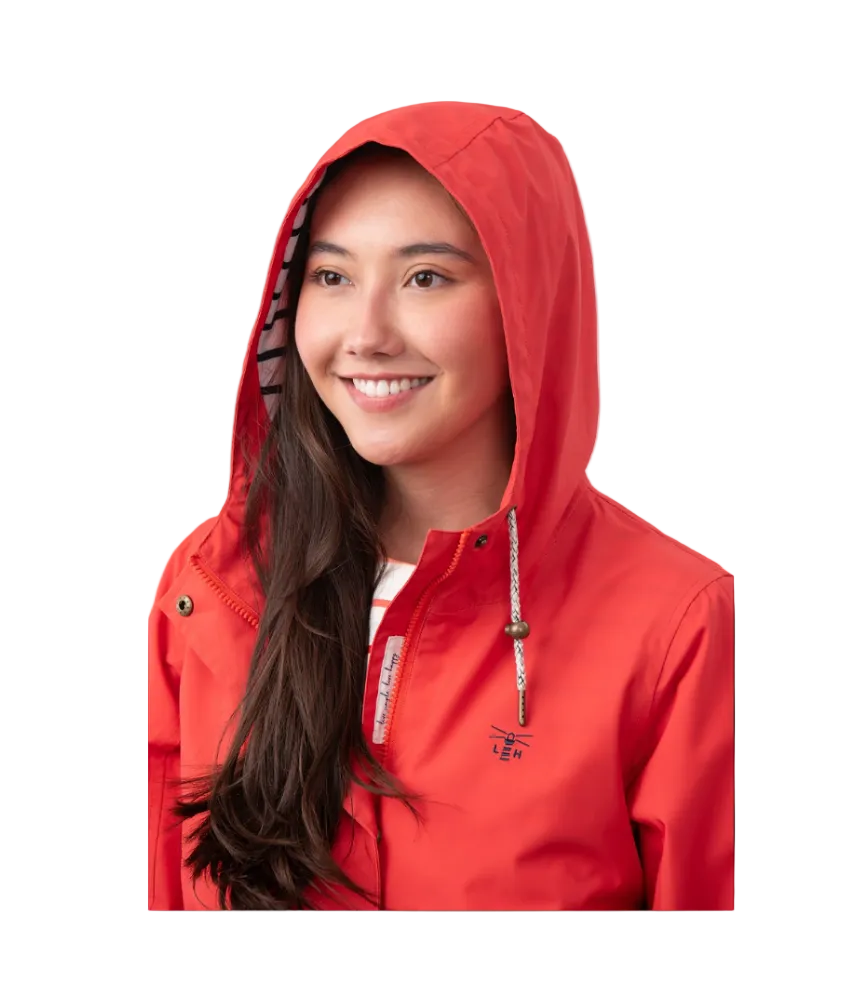 Lighthouse Womens Jacket Beachcomber Long II Poppy