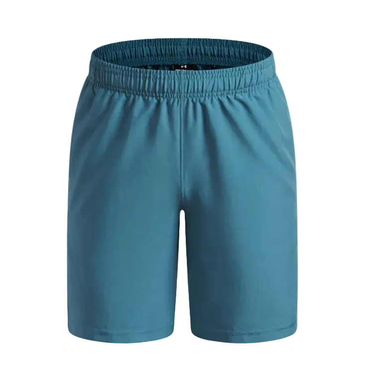 Under Armour Boys Shorts Tech Woven Wordmark Boundless Blue/Blue Haze