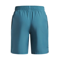 Under Armour Boys Shorts Tech Woven Wordmark Boundless Blue/Blue Haze
