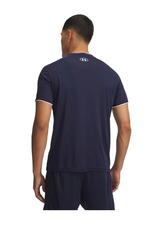 Under Armour Mens T-Shirt Challenger Train S/S Midnight Navy/White
