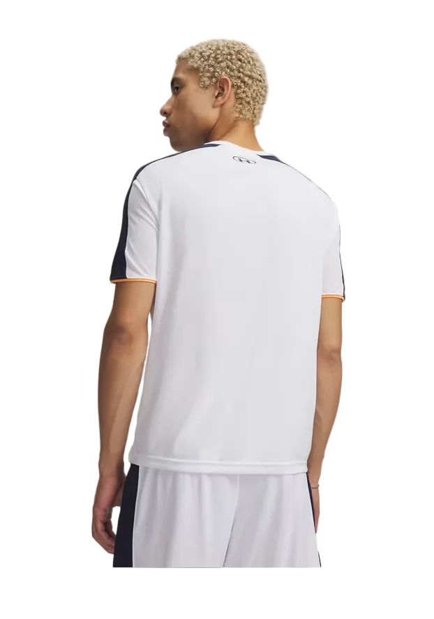 Under Armour Mens T-Shirt Challenger Train White/Midnight Navy
