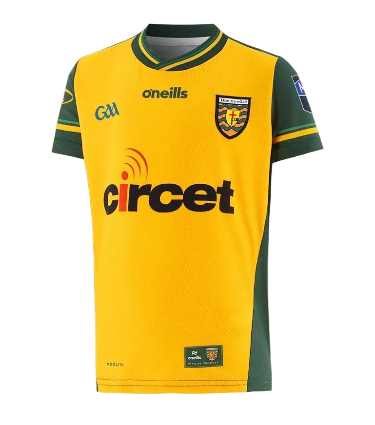 Donegal GAA Kids Home Jersey 26 Yellow/Green