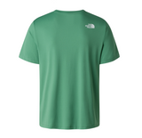 The North Face Mens T-Shirt 24/7 Logo Graphic Dimmed Algae