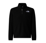 The North Face kids' black fleece t-shirt with zip