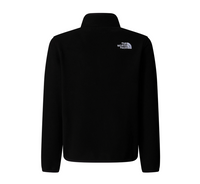 The North Face kids' black fleece t-shirt with zip