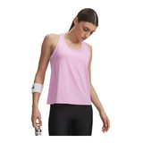Under Armour Womens Tank Top Pink Dawn/White