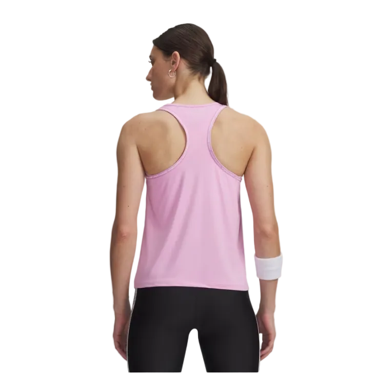 Under Armour Womens Tank Top Pink Dawn/White