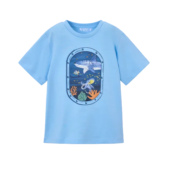 Mayoral Boys T-Shirt 3079 Celeste