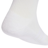 Adidas Unisex Socks 3 Pack Cushioned Essential Crew White