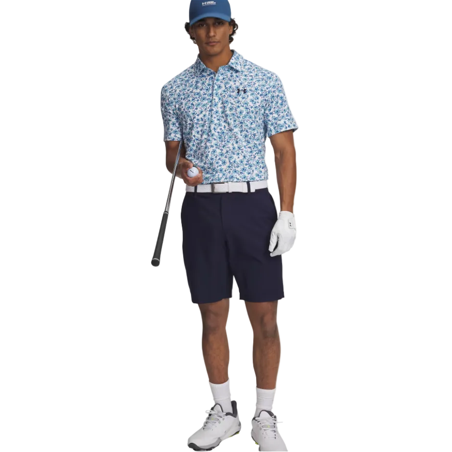 Under Armour Mens Shorts Drive Tapered Midnight Navy/Halo Grey