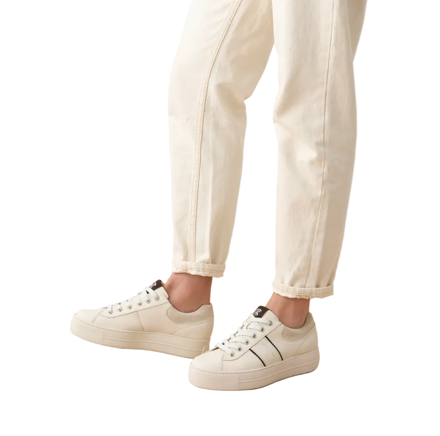 Paul Green Womens Trainer 5567-003 Cream/Cacao