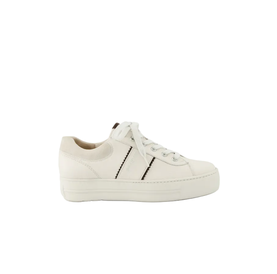 Paul Green Womens Trainer 5567-003 Cream/Cacao
